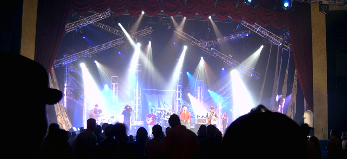Rock stage Rock stage