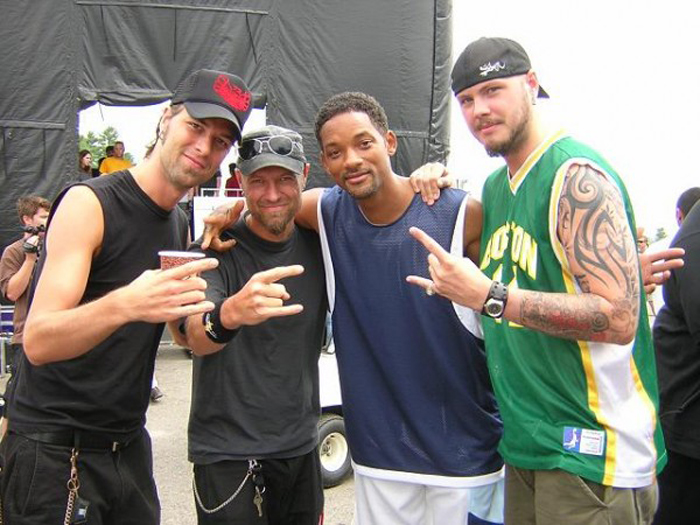 Will Smith with Soilwork
